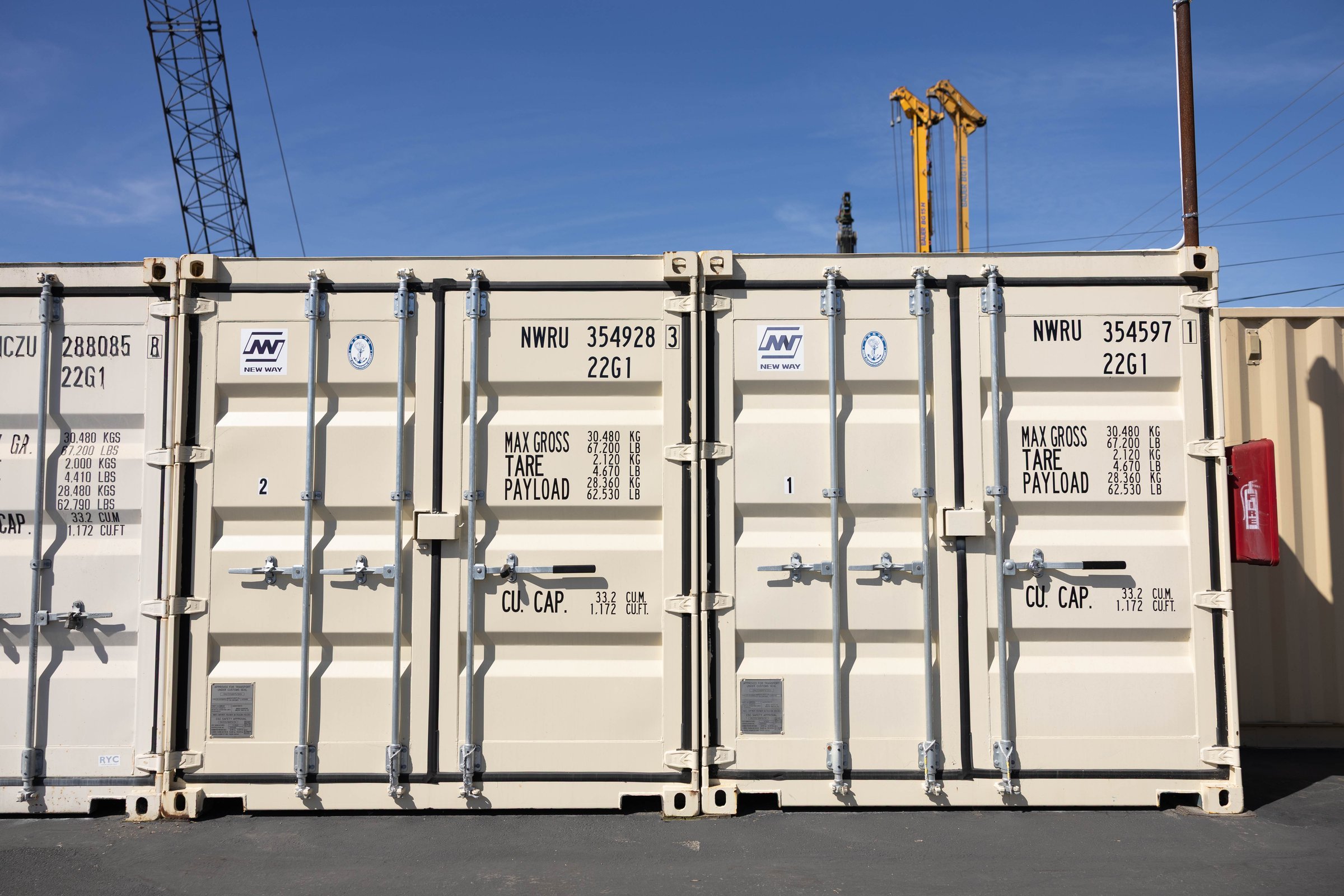 Ecology Storage Containers facility