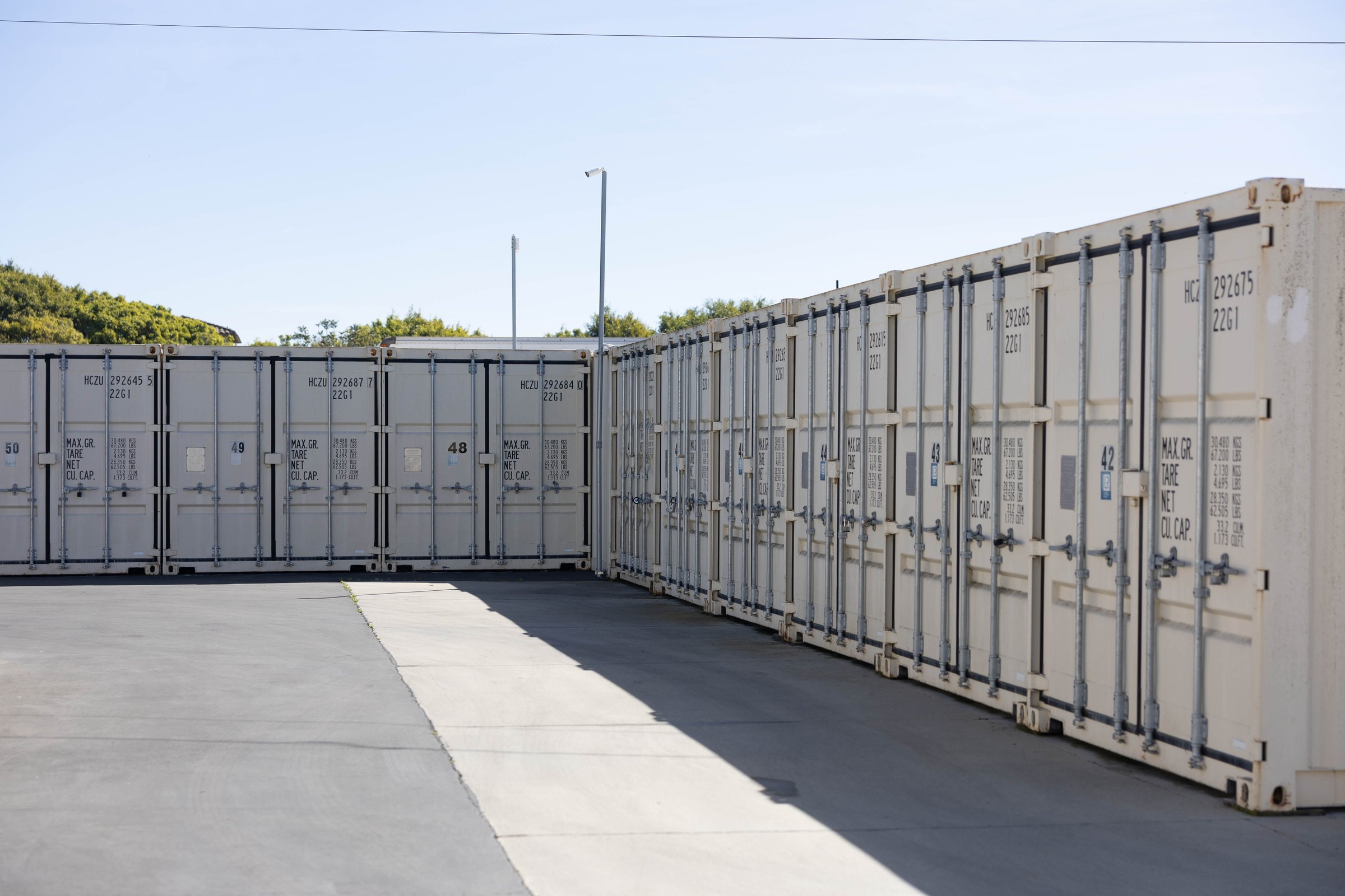 Facility yard overhead